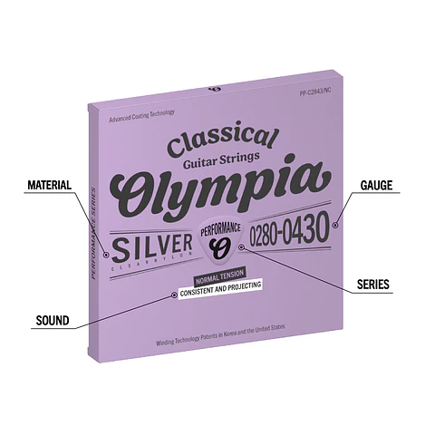 Set guitarra clásica PP-C2843/NC Olympia