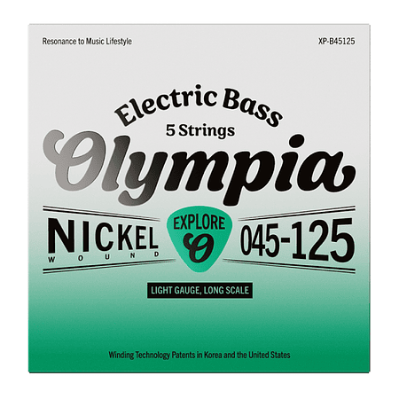Set Bajo Eléctrico 5 45-125 XP-B45125 Olympia