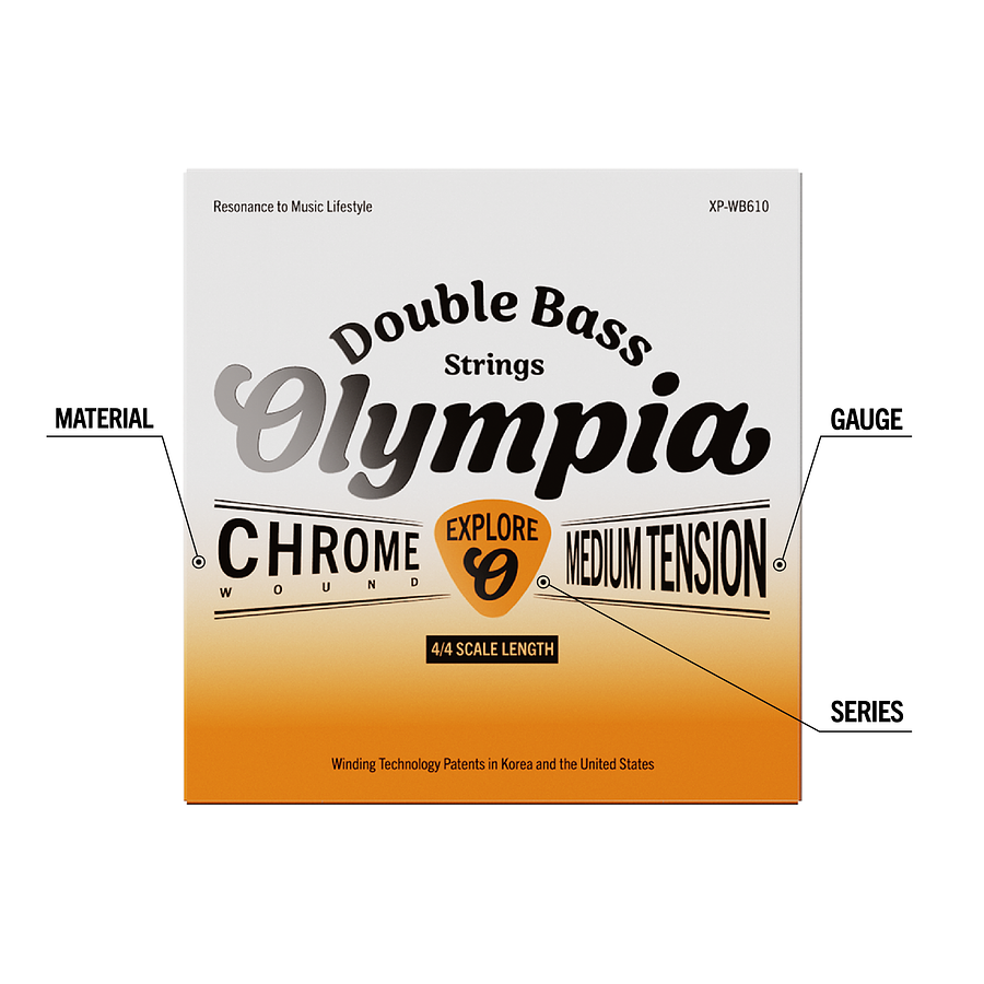 Set Contrabajo XP-WB610 Olympia