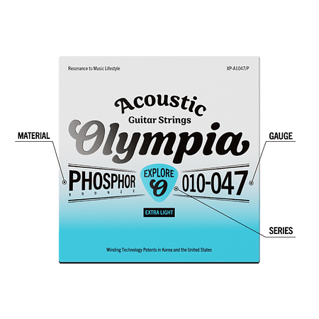 Set guitarra electroacústica XP-A1047/P Olympia