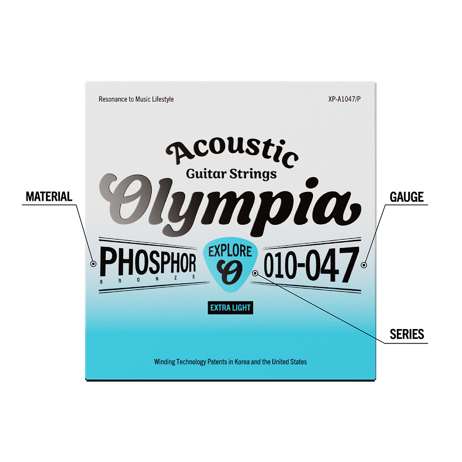 Set guitarra electroacústica XP-A1047/P Olympia