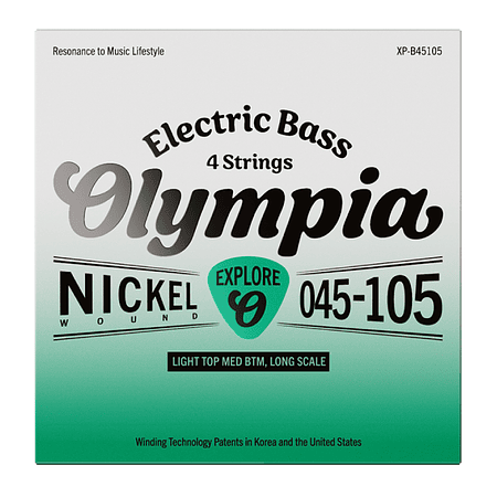 Set de Cuerdas para Bajo Eléctrico 45-105 XP-B45105 Olympia
