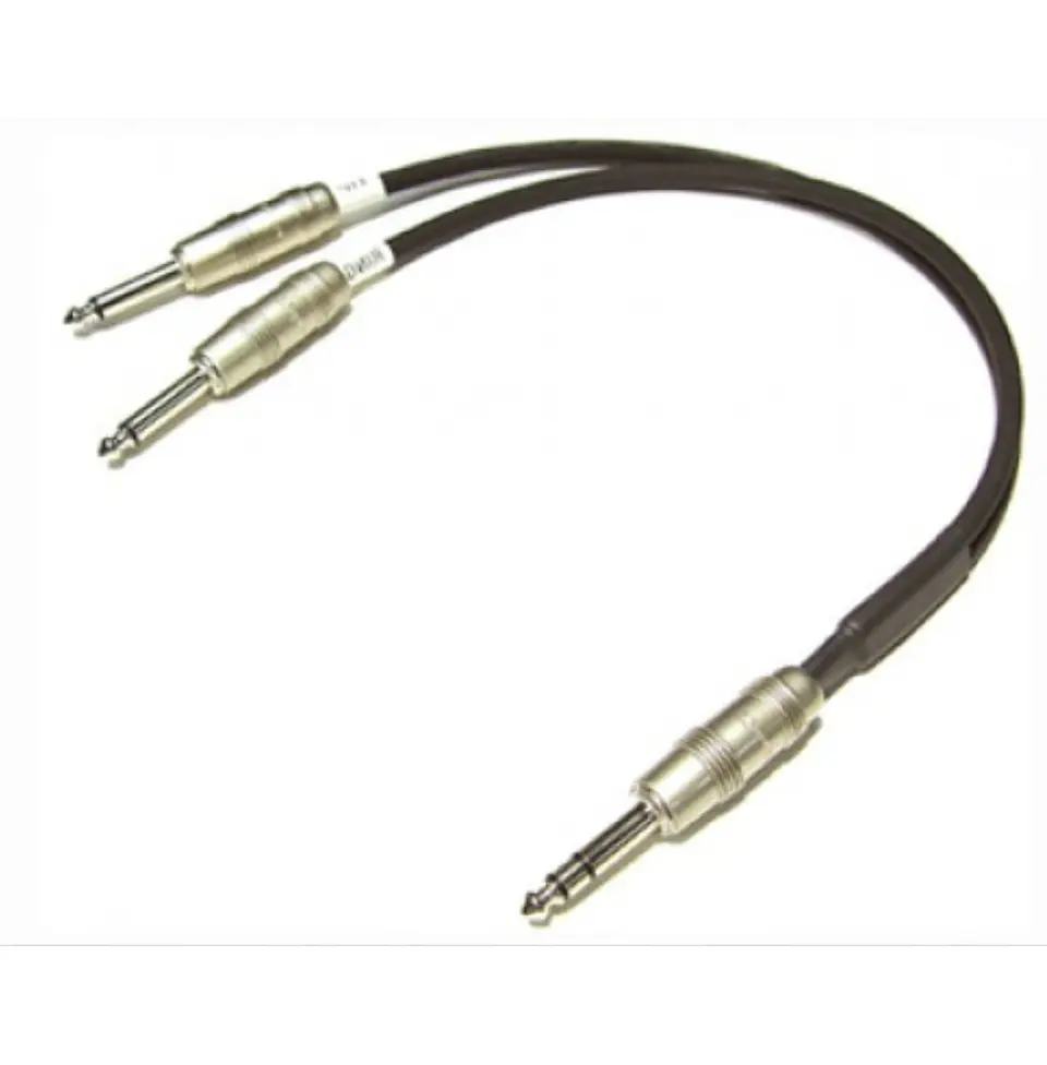 Cable Y Plug Stereo-2Plug 1M Y-336Pr-1M Kirlin 1