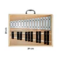 Metalófono Cromático de 25 Aluminio Caja madera All25Ag - Miniatura 4