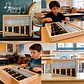 Metalófono Cromático de 25 Aluminio Caja madera All25Ag - Miniatura 5