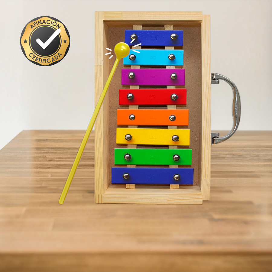 Metalófono Diatónico 8 Tonos Color All8Sc