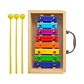 Metalófono Diatónico 8 Tonos Color Caja Madera All8Sc - Miniatura 1