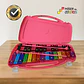 Metalófono Cromático De 25 Tonos Rosado  + Baqueta Adicional - Miniatura 3