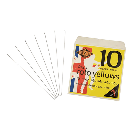 Cuerdas Guitarra Eléctrica 7 Cuerdas R10-7