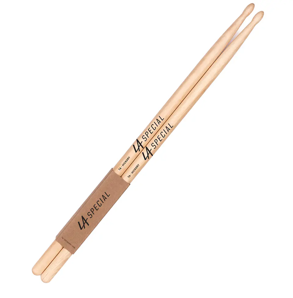 Baquetas 7A Madera LA Spec 7AW LA Logo Pro Mark 1