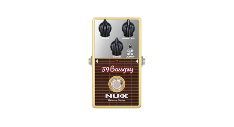 Pedal de guitarra overdrive BassGuy NRO-7 Nux