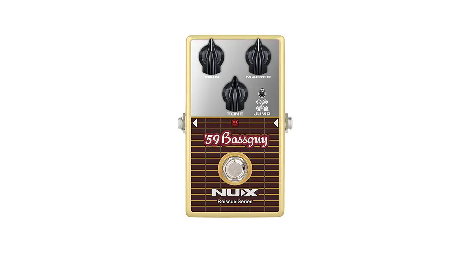 Pedal de guitarra overdrive BassGuy NRO-7 Nux 1