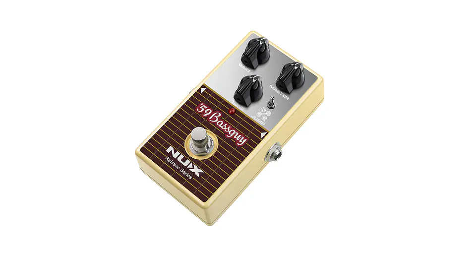 Pedal de guitarra overdrive BassGuy NRO-7 Nux 4