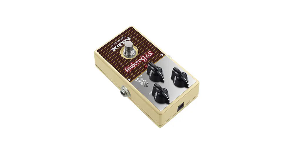 Pedal de guitarra overdrive BassGuy NRO-7 Nux 5