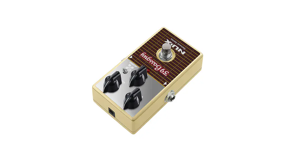 Pedal de guitarra overdrive BassGuy NRO-7 Nux 6