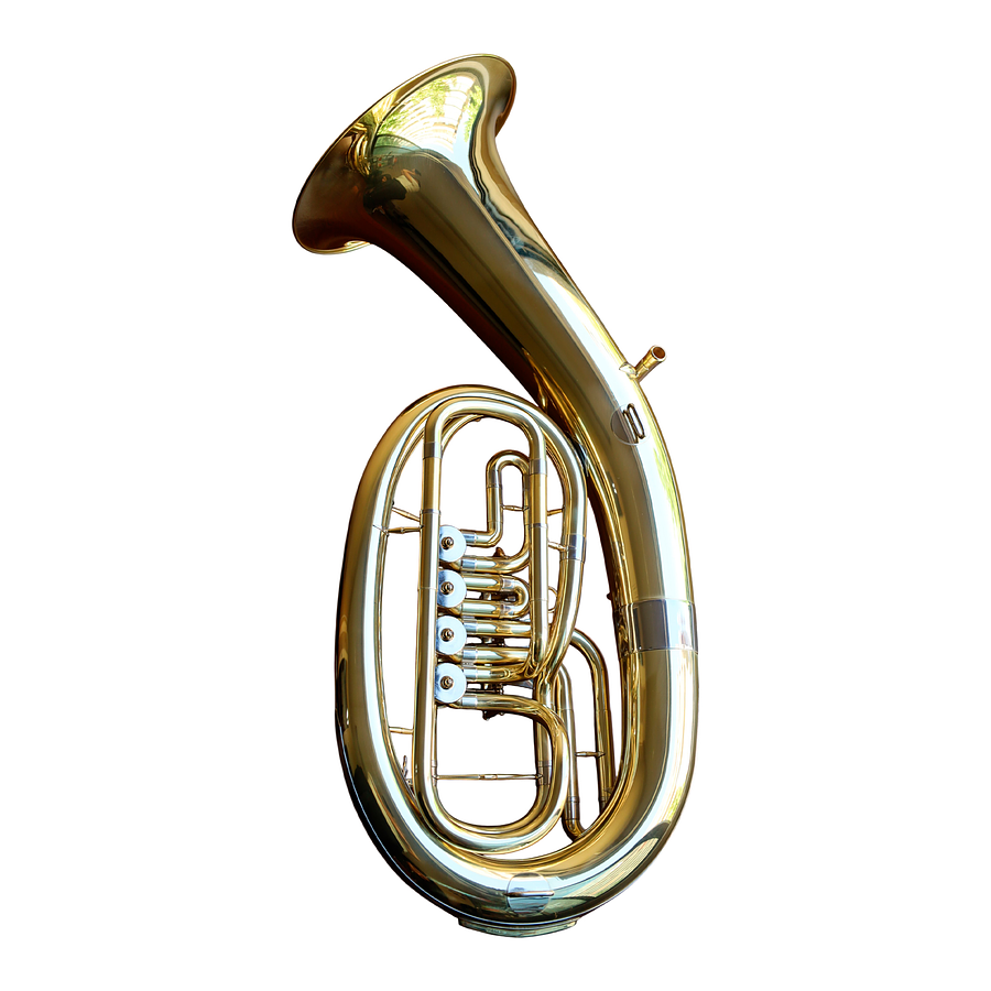 Eufonio Bb 4 llaves dorado All8852L Allegro