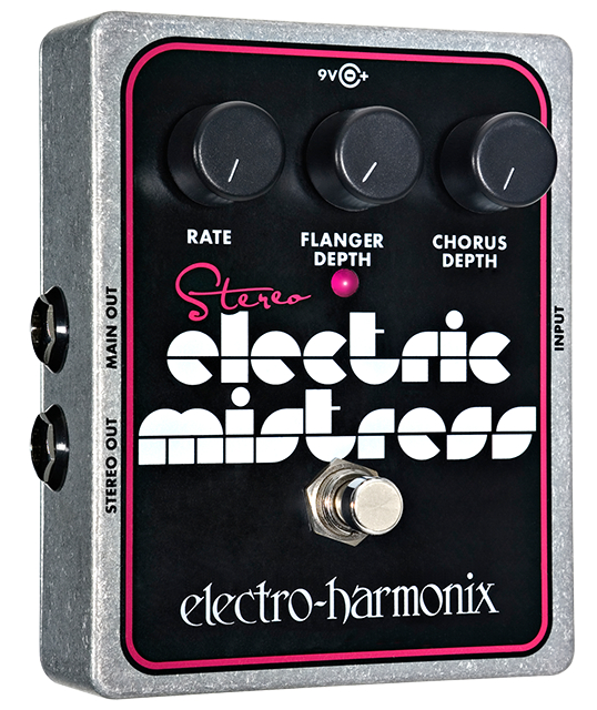 ギター ElectroHarmonix Stereo electric Mistress Pedal Guitarra STEREO ELECTRIC MISTRESS Electro Harmonix