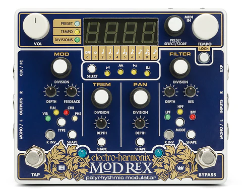 Pedal Modulador Poliritmico MOD REX Electro Harmonix