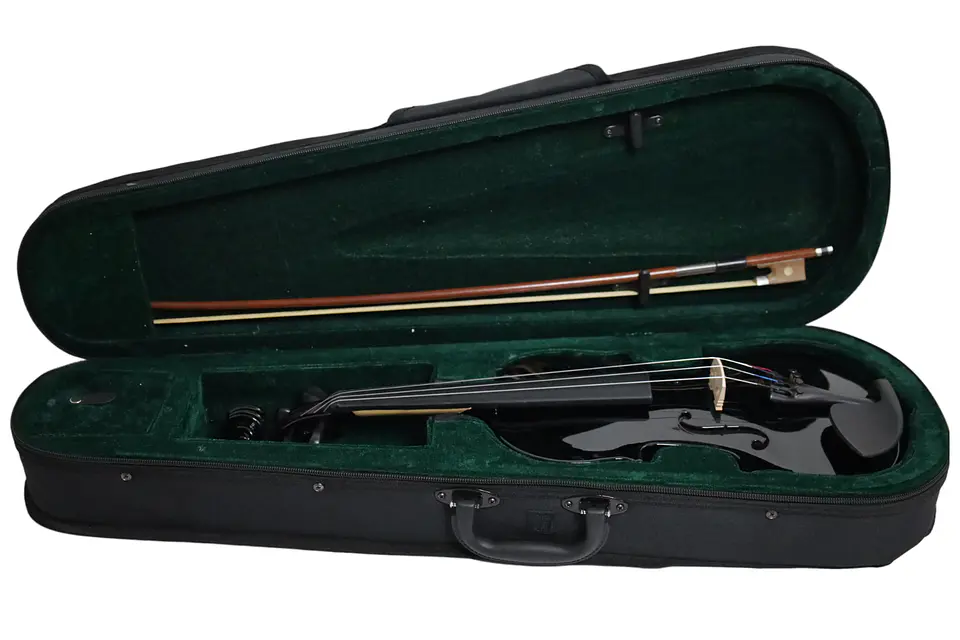 Violin Negro 1/2 Liv-27-Bk Livorno Open Box 4