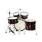 Bateria Junior Kit 5Pcs Wine Red Prd03-Wr Open Box - Miniatura 4