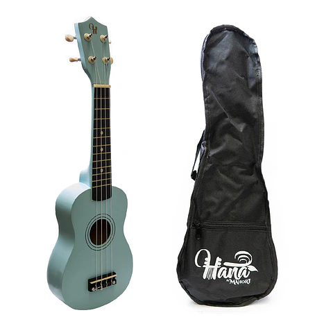 Ukelele Soprano Azul Hn-Sbl Hana Open Box