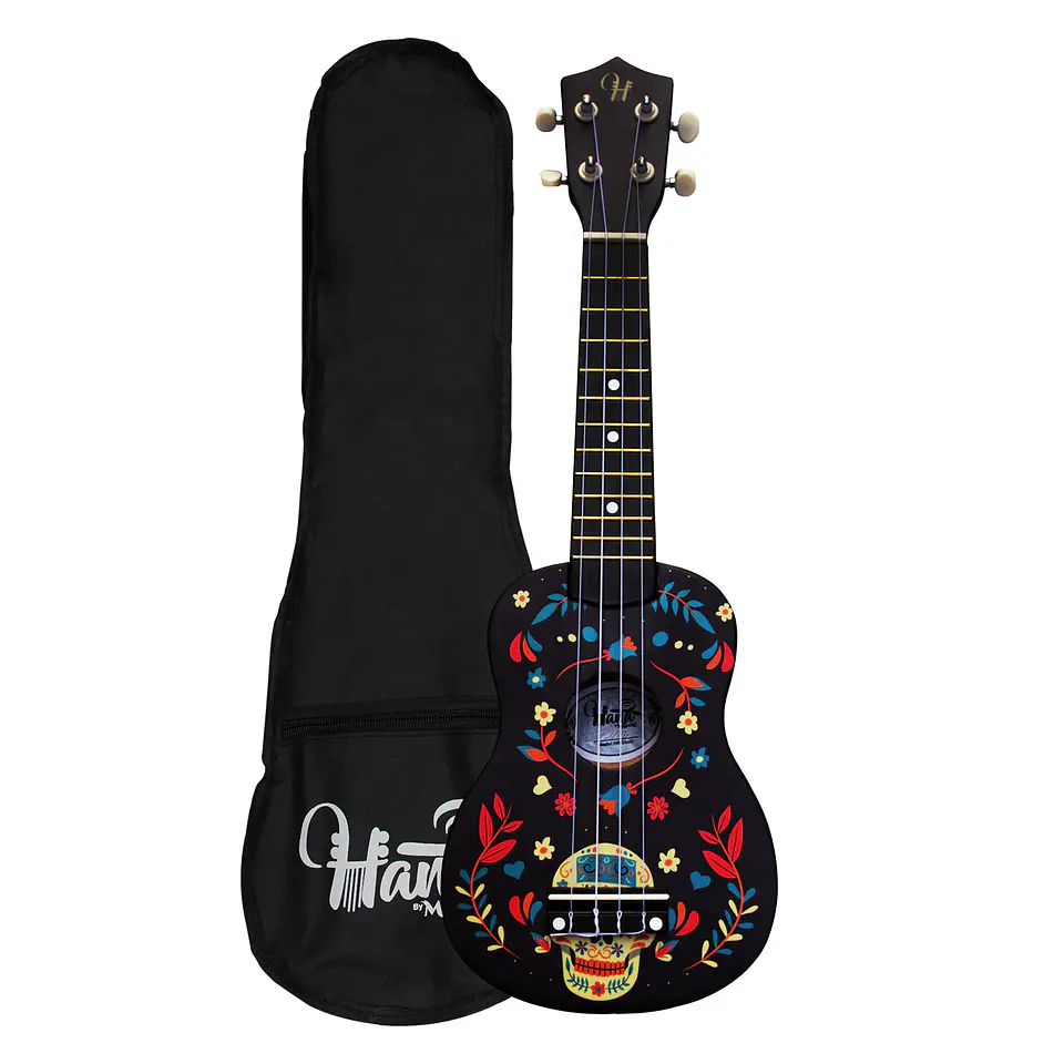 Ukelele Soprano Ukatrina Hn-Skull Hana Open Box 1