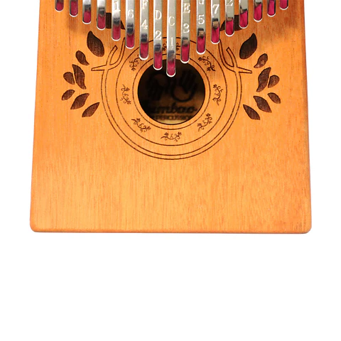 Kalimba 17 teclas mahogany + funda TPWK-172C
