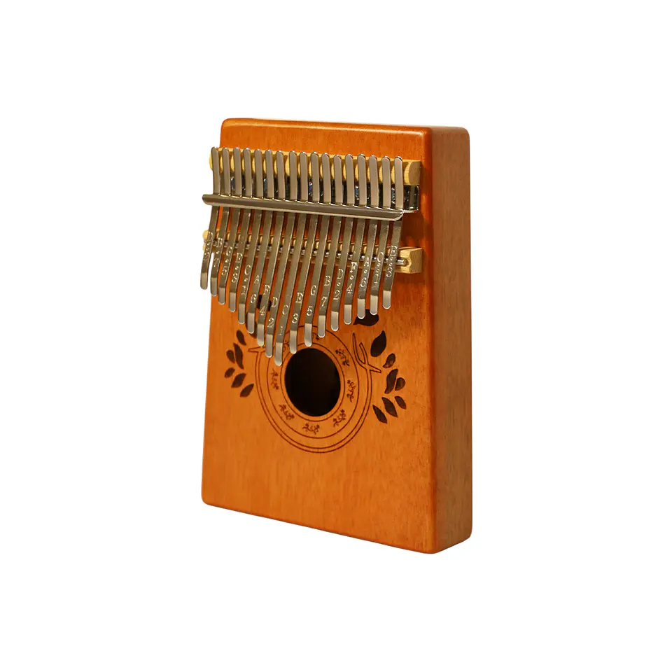 Kalimba 17 teclas mahogany + funda TPWK-172C 3