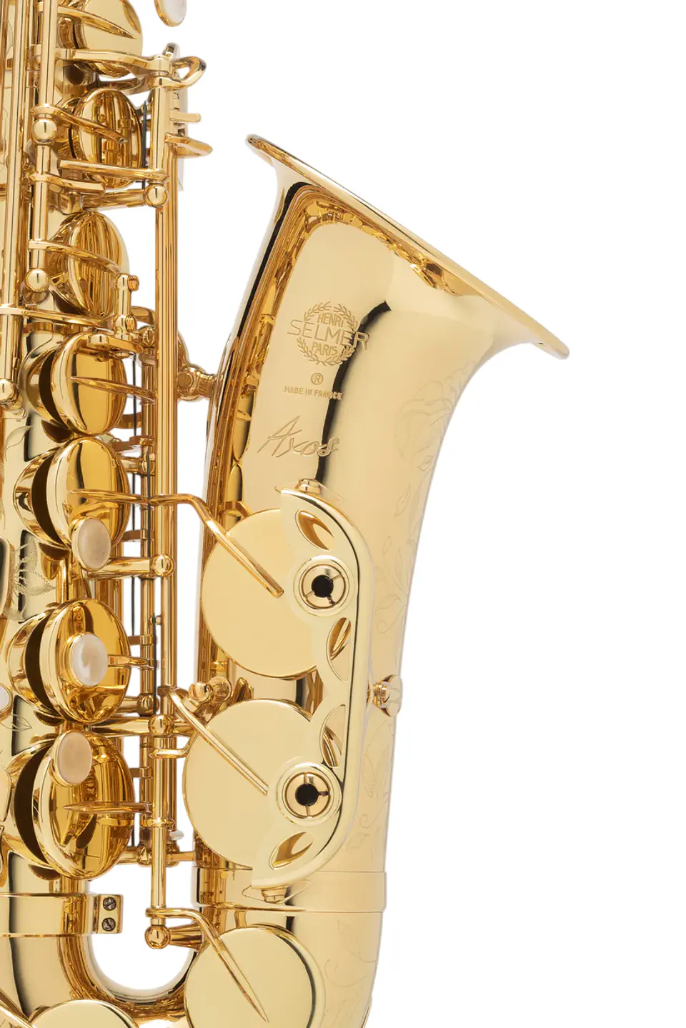 Saxo Alto Axos Gold Engraved Selmer 4