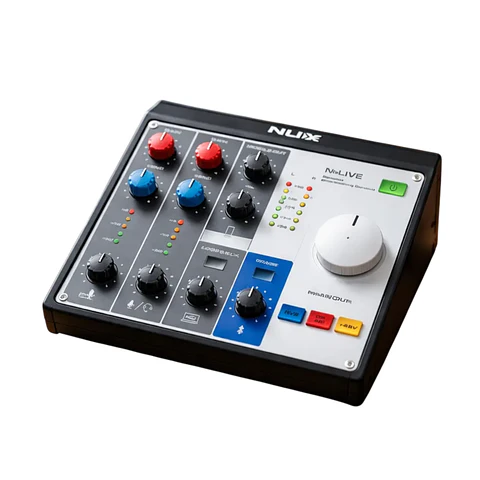 Consola Podcast multipista Portátil N-LIVE NAI-33L Nux