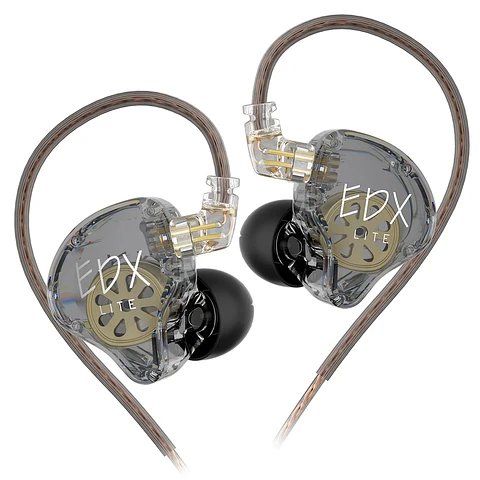 Audifono EDX Lite Transparente KZ