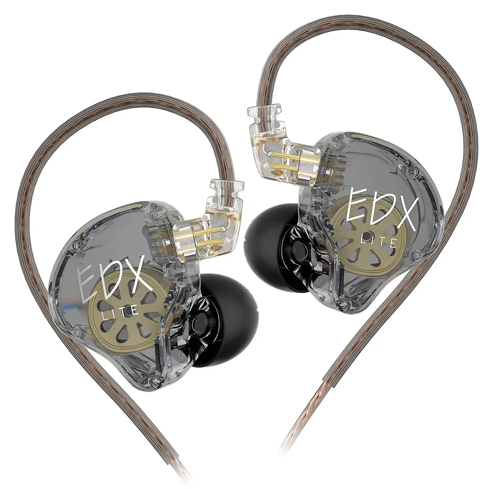 Audifono EDX Lite Transparente KZ 1