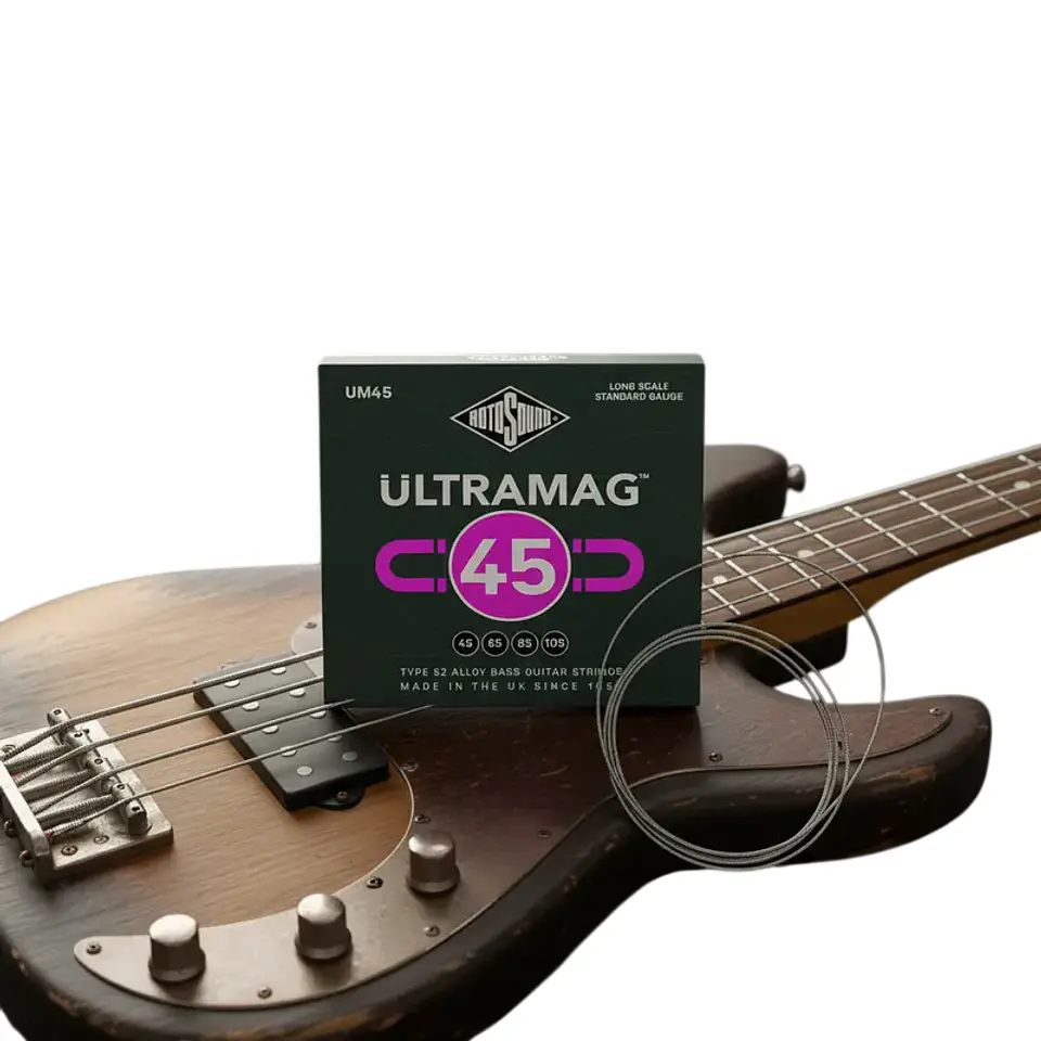Cuerdas de Bajo Eléctrico Rotosound UM45 Ultramag 45-105 3