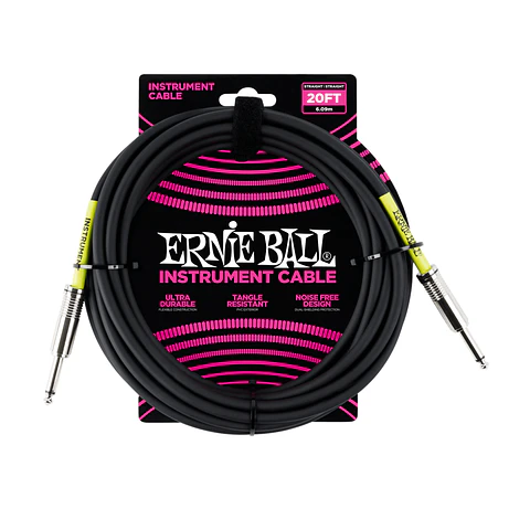 Cable de Instrumento Plug de 6 Metros Ernie Ball 6046