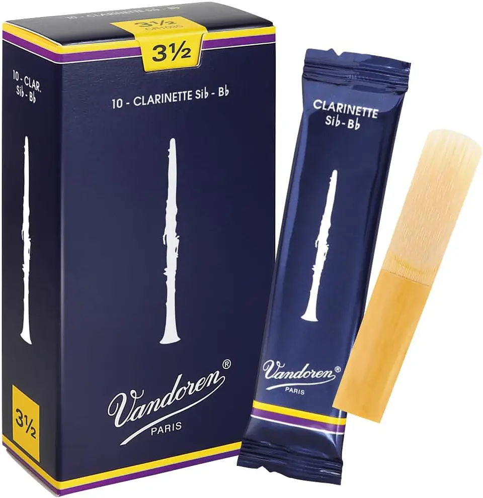 Cajas de cañas Clarinete Sib TRADICIONAL Nº3.5 CR1035 Vandoren 1