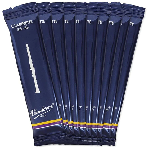 Cajas de cañas Clarinete Sib TRADICIONAL Nº3.5 CR1035 Vandoren