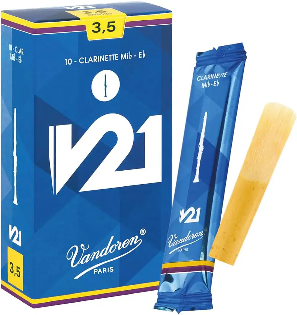 Cajas de cañas Clarinete Mib V21 Nº3.5 CR8135 Vandoren 1