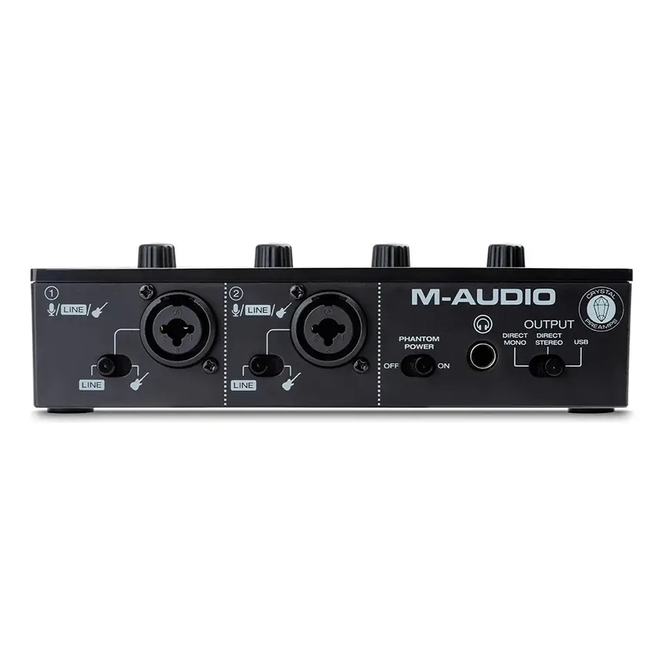 Interfaz De Audio Mtrackduo M-Audio 3