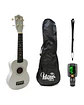 Full Pack Ukelele Soprano Hana Blanco+Clip+Strap. Allegro - Miniatura 1