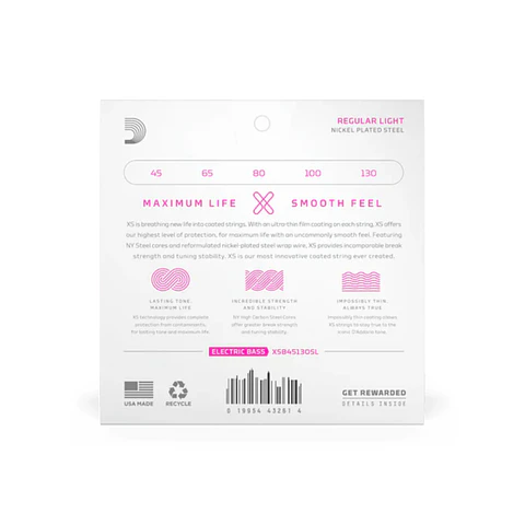 Set de cuerdas para Bajo de 5 cuerdas XSB45130SL D'Addario