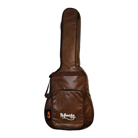 Funda Guitarra Electroacústica Cuero Music Bag 10Mm MUB-125A