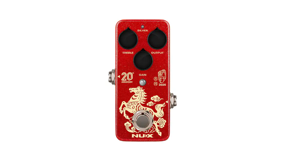 Pedar Para Guitarra Overdrive Nod-1 Horseman Red Nux 1