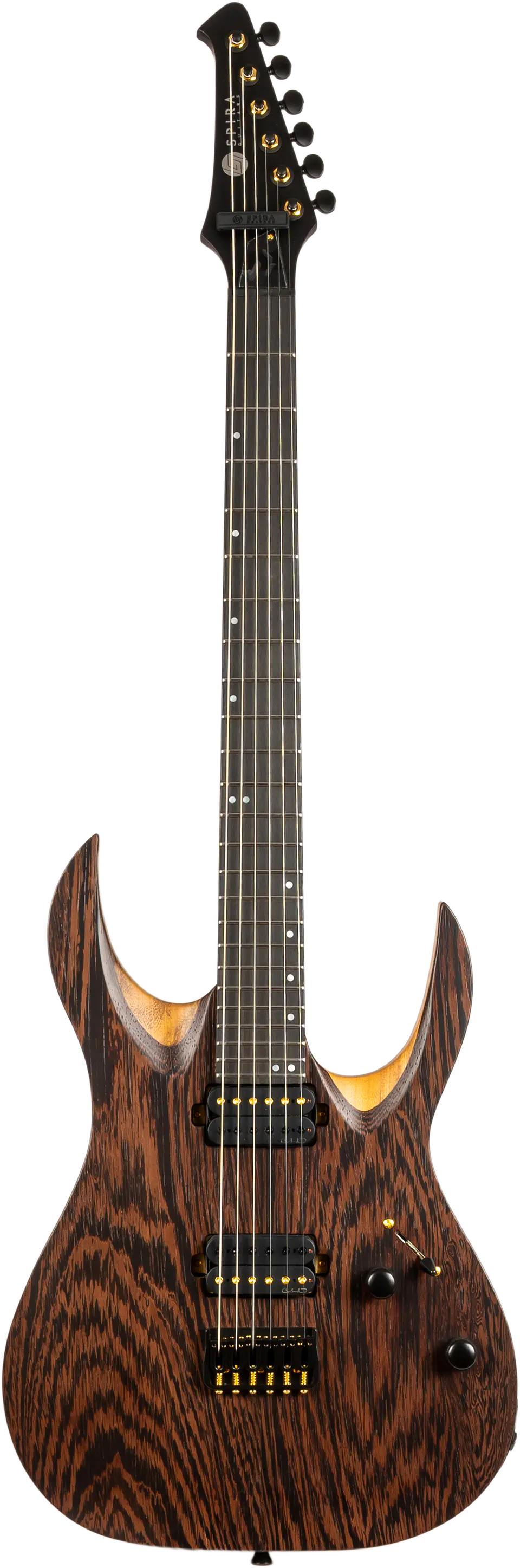 Guitarra Eléctrica S-1000 PRO Black Limba Spira 1