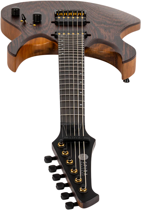 Guitarra Eléctrica S-1000 PRO Black Limba Spira