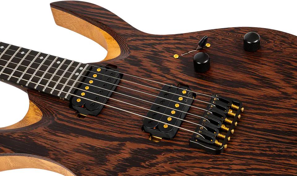 Guitarra Eléctrica S-1000 PRO Black Limba Spira 8