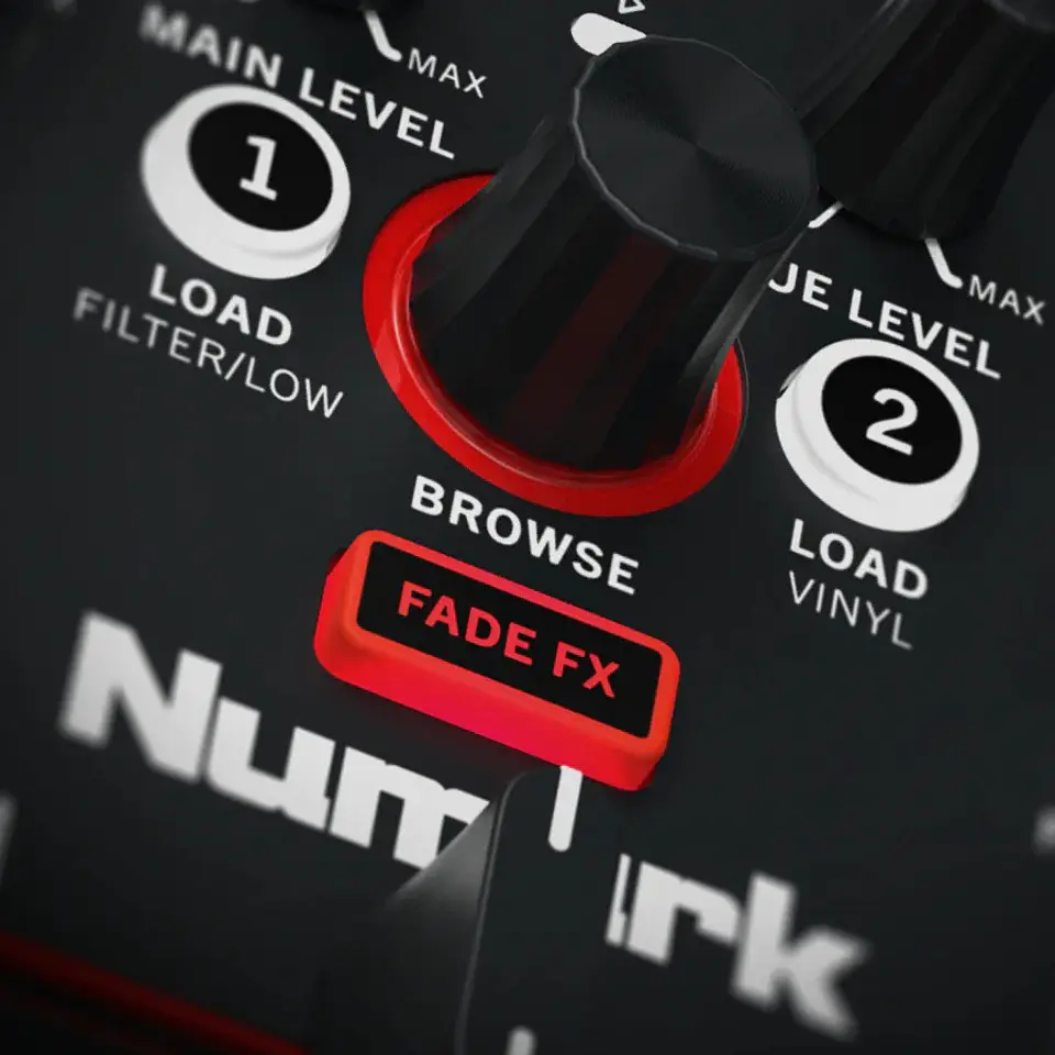 Controlador Dj MixtrackGO Numark 3