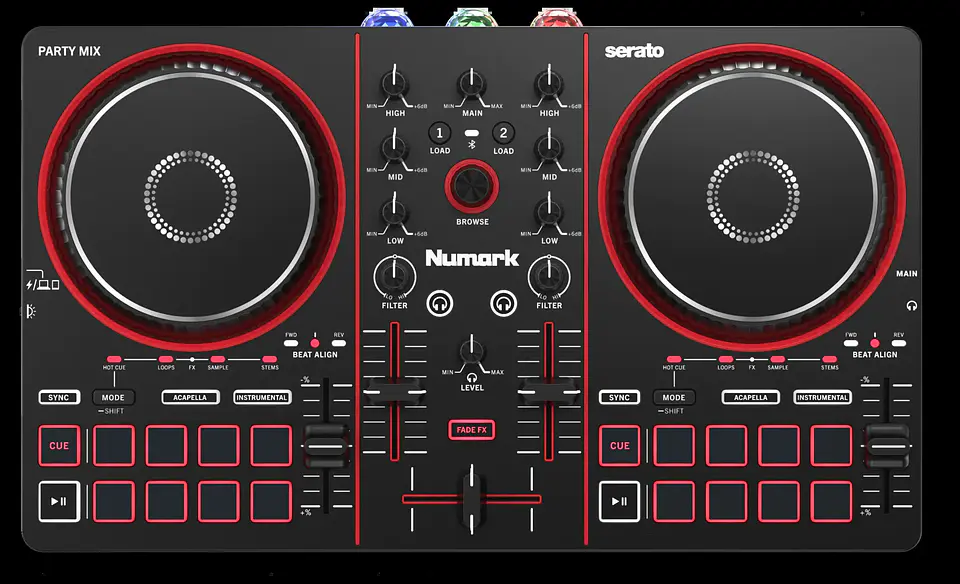 Controlador Dj PartyMixIII Numark 2