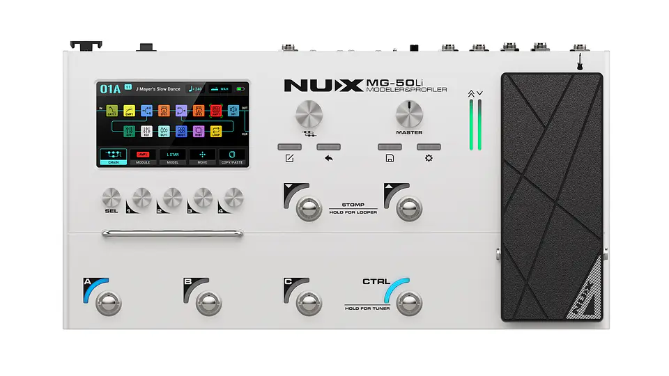 Procesador Multiefectos Mg-50Li White Nux 1