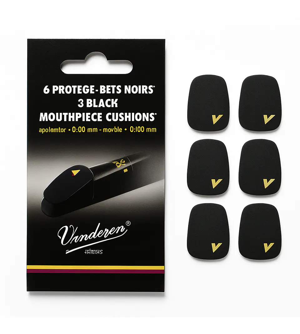Set de parche negros 0,80mm (6 uds) VMCX6+ Vandoren 4