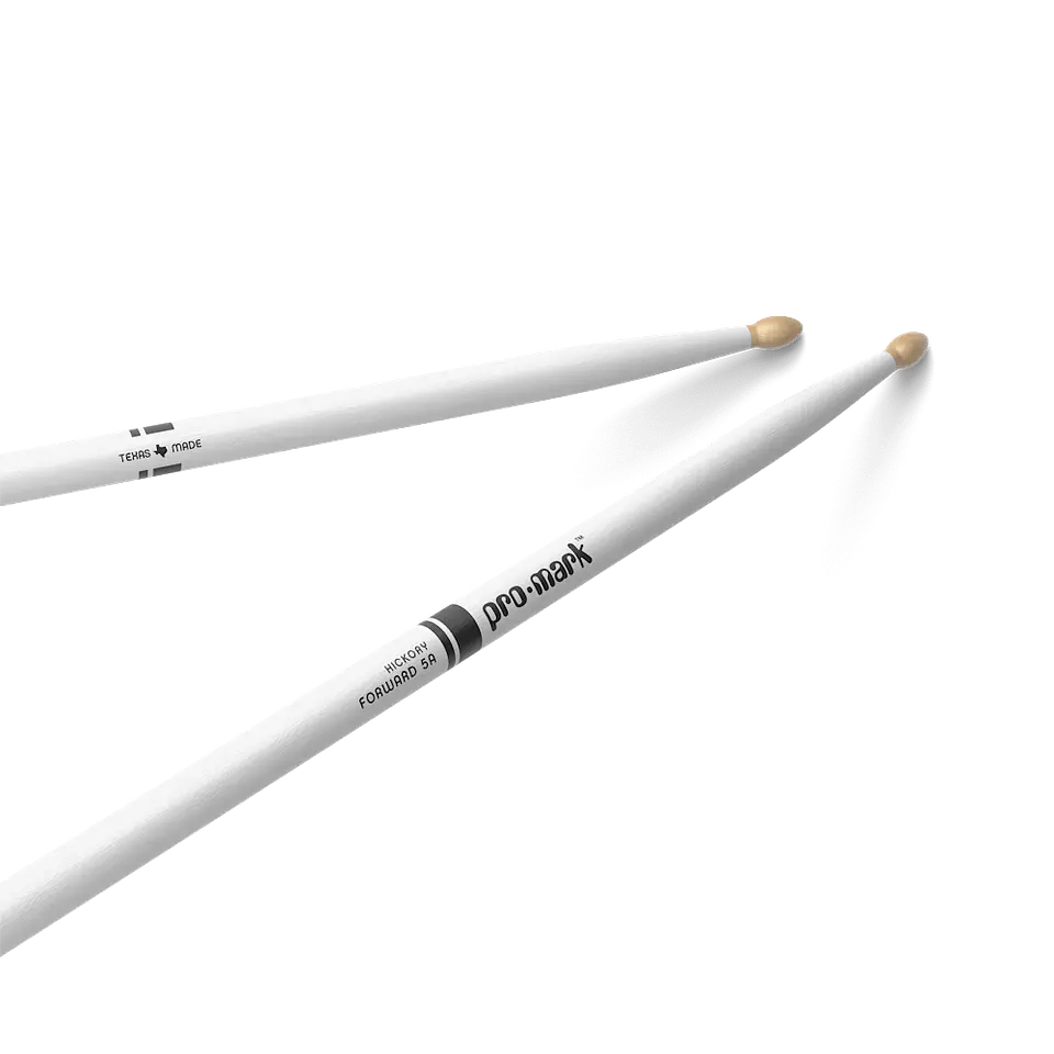 Baq 5A Madera Blanca Hickory Tx5Aw-White Forward Pro Mark 1